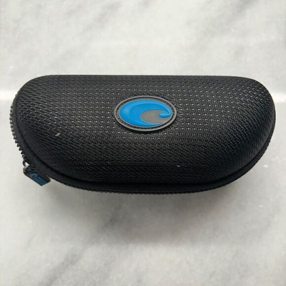 Costa Del Mar Textured Zipper Soft Lined Eyeglass Sunglasses Case Black OS - Picture 1 of 7